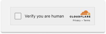 cloudflare human verification